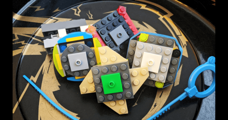 Games & Hobbies Class - Lego Beyblades