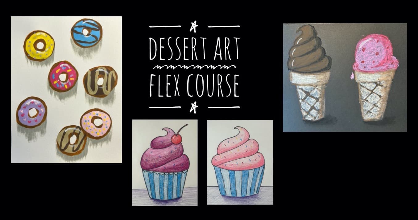 Art Class - Delectable Dessert Art Class