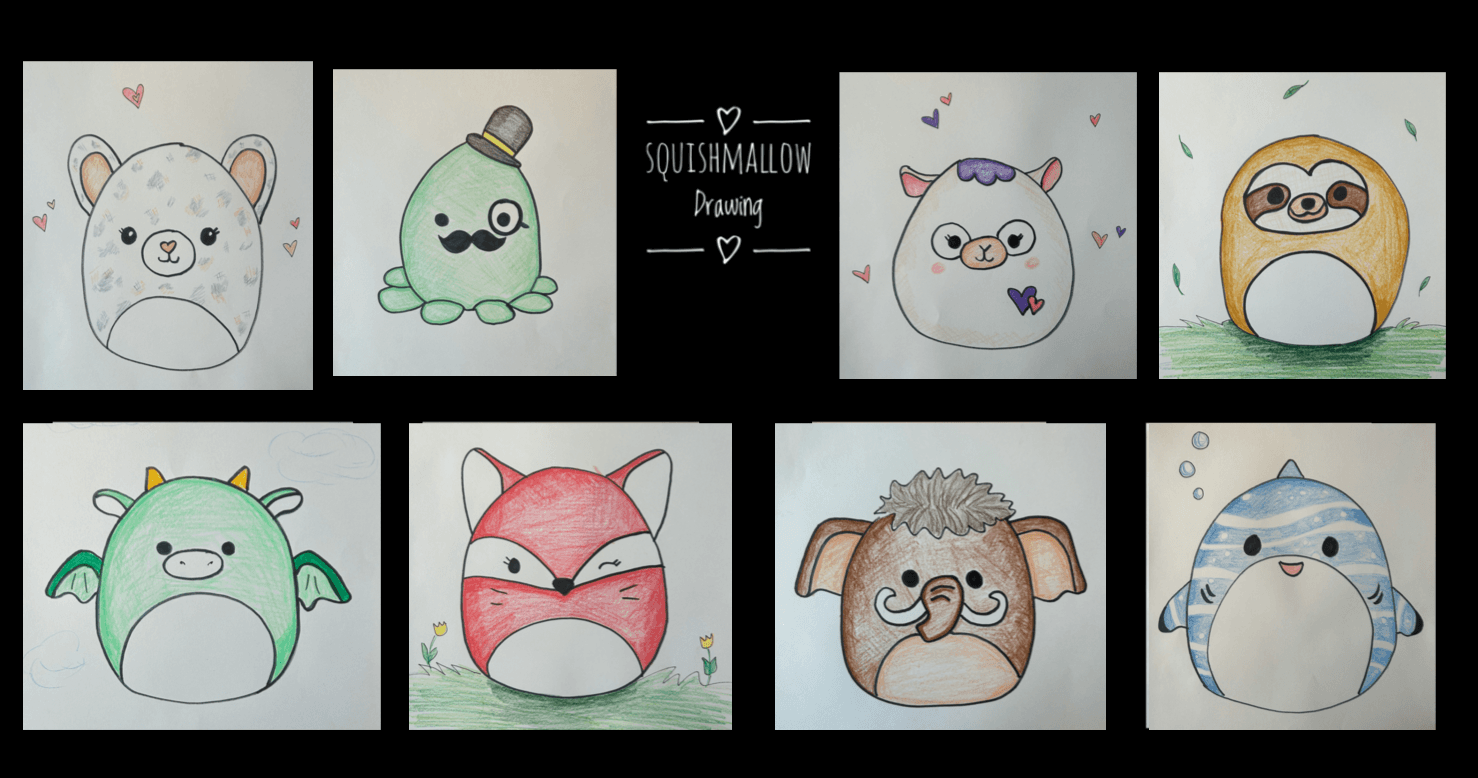 Art Class - Cute Squishmallow Drawing