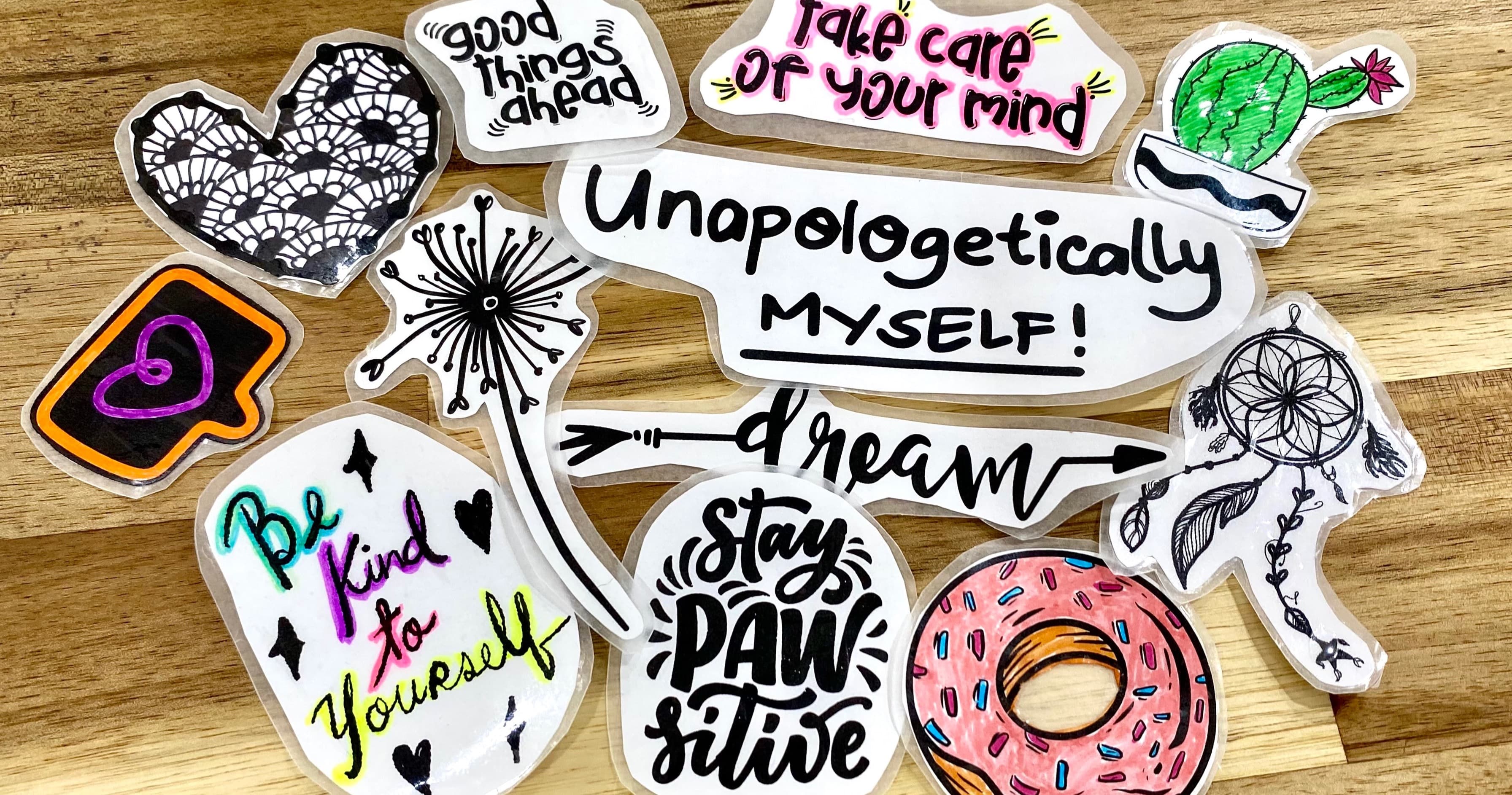 Art Class - Mindful Affirmation Stickers