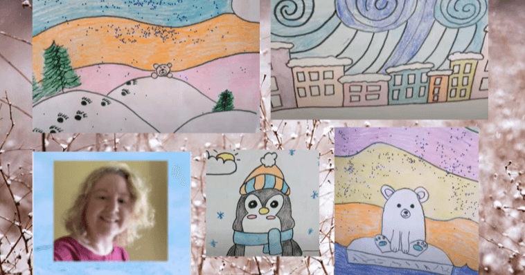 Art Class - Cozy Winter Drawing Class