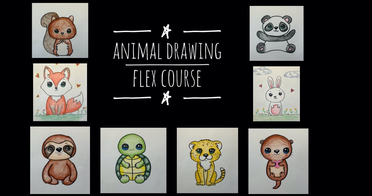 Art Class - Cute Animal Drawing Class