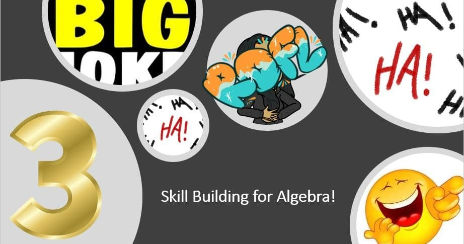 Math Class - Algebra 1 Skill Builders