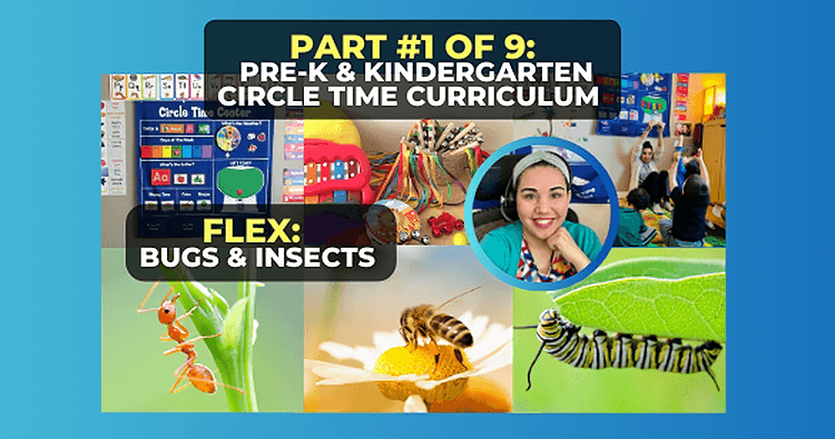 English Class - Pre-K Circle Time: Bugs