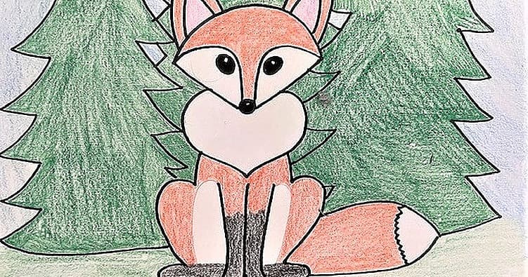 Art Class - Draw a Friendly Fox