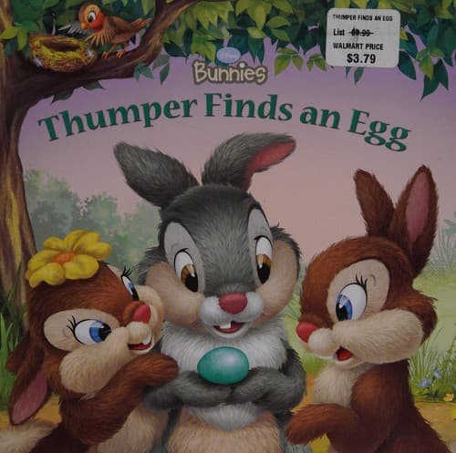 Thumper Finds an Egg (Disney Books, Paperback,
