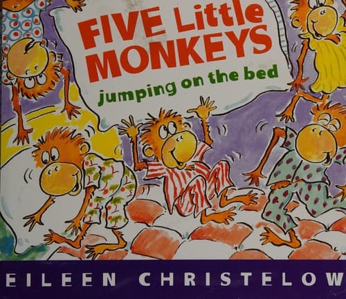 Five Little Monkeys Jumping on the Bed Board Book