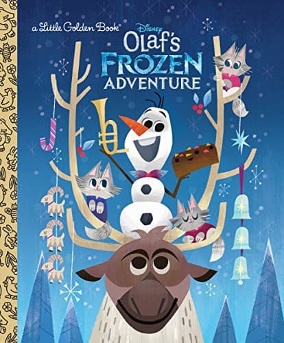 Olaf's Frozen Adventure Little Golden Book