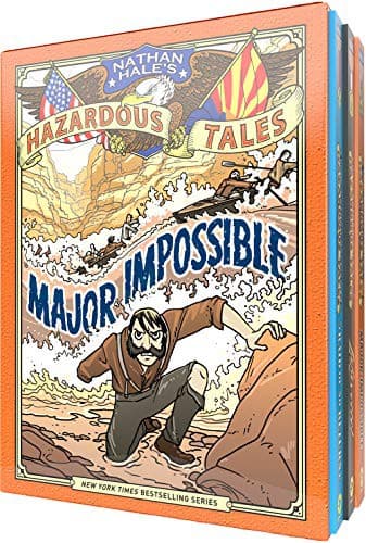 Nathan Hale's Hazardous Tales Third 3-Book Box
