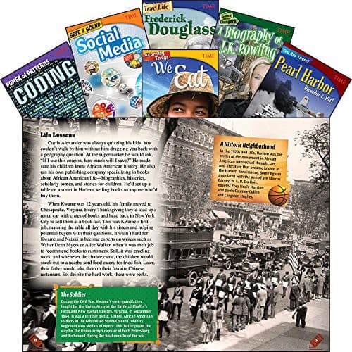 TIME Informational Text Grade 8 Set 2, 6-Book Set