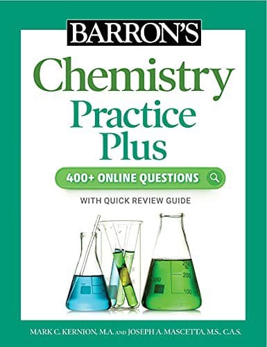 Barron's Chemistry Practice Plus: 400+ Online