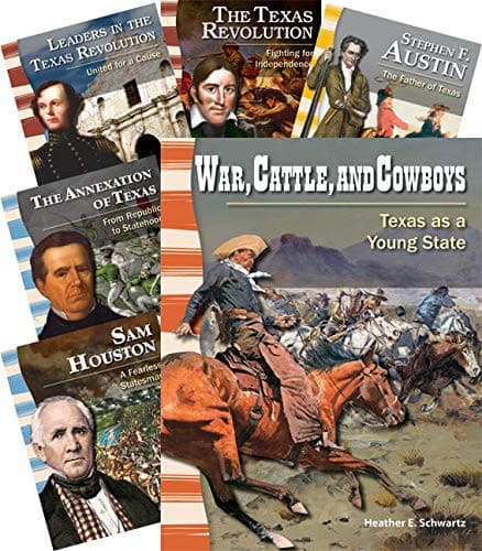 Early Texas History 6-Book Set: (Teacher Created
