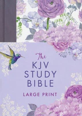 KJV STUDY BIBLE - LARGE PRINT (HUMMINGBIRD
