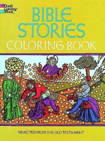 Bible Stories Coloring Book (Bible, Paperback,