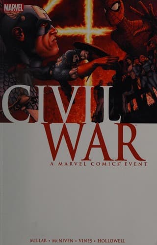 CIVIL WAR (Mark Millar, Paperback, Grades 7 to 12)