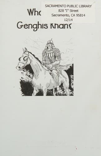 Who Was Genghis Khan? (Nico Medina, Paperback,