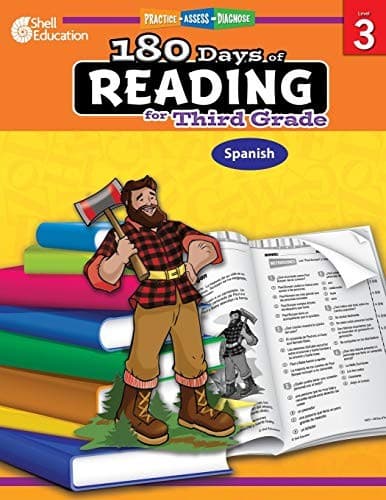 180 Days™: *SPANISH* Reading for Third Grade: