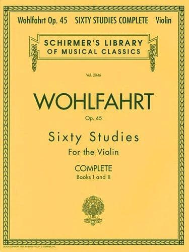Franz Wohlfahrt - 60 Studies, Op. 45 Complete: