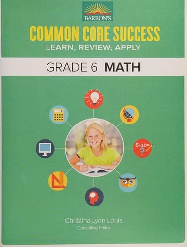 Common Core Success Grade 6 Math: Preparing