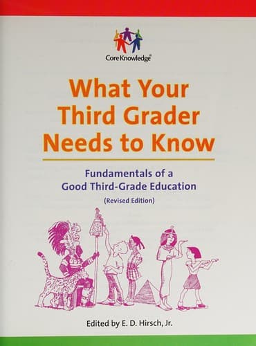 What Your Third Grader Needs to Know (Revised and