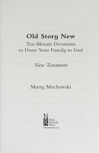 Old Story New