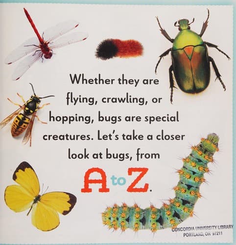 Bugs A to Z (Caroline Lawton, Paperback, Grades P