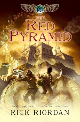 The Red Pyramid (Rick Riordan, Hardcover, Grades