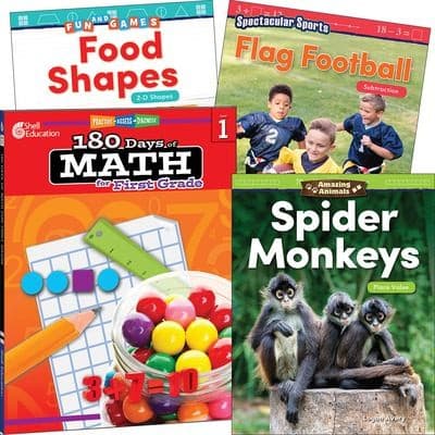 Learn-at-Home: Explore Math Bundle Grade 1: