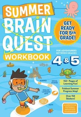 Summer Brain Quest: Between Grades 4 & 5 (,