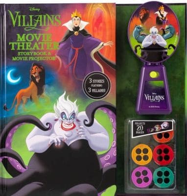 Disney Villains: Movie Theater Storybook & Movie