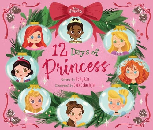 12 Days of Princess (Holly P Rice, Hardcover,