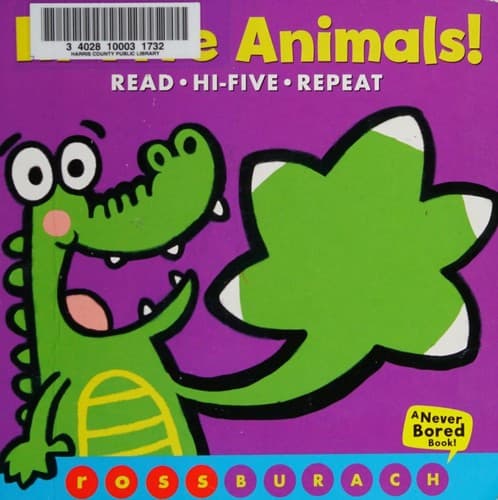 Hi-Five Animals! (Ross Burach, Board Book, Grades