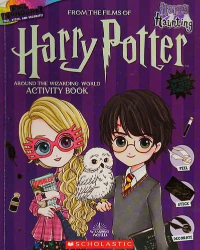 Around the Wizarding World Activity Book (Harry