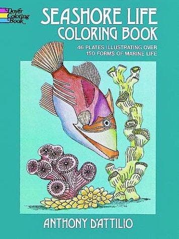 Seashore Life Coloring Book (Anthony D'Attilio,