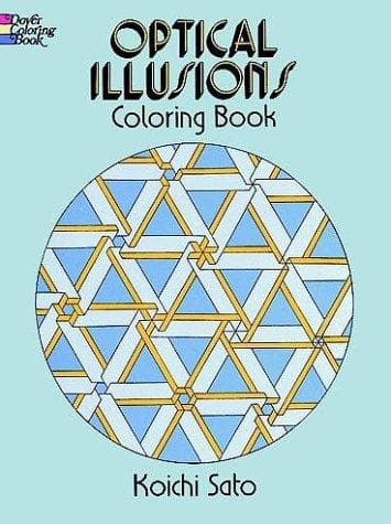 Optical Illusions Coloring Book (Koichi Sato,
