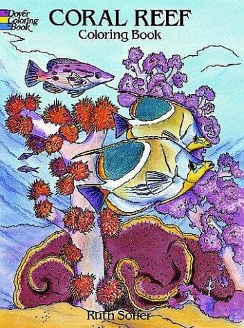 Coral Reef Coloring Book (Ruth Soffer, Paperback,