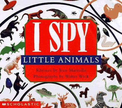 I Spy Little Animals (Jean Marzollo, Board Book,