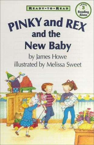 Pinky and Rex and the New Baby: Ready-to-read