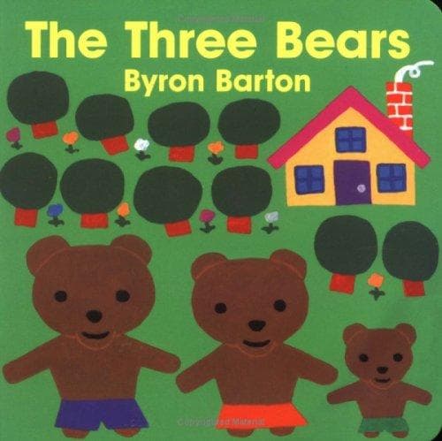The Three Bears Board Book (Byron Barton,