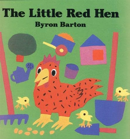 The Little Red Hen Board Book (Byron Barton,