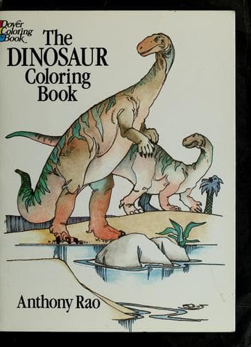 The Dinosaur Coloring Book (Anthony Rao,