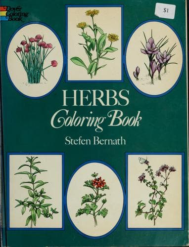 Herbs Coloring Book (Stefen Bernath, Paperback,