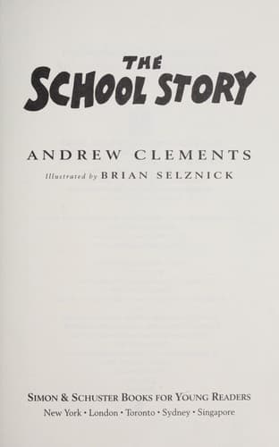 The School Story (Andrew Clements, Paperback,