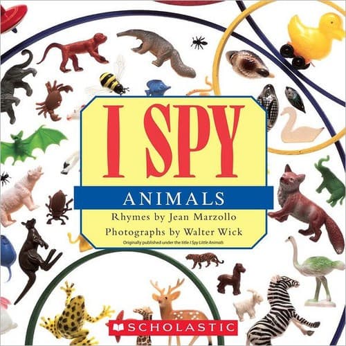 I Spy Animals (Marzollo Jean, Paperback, Grades P