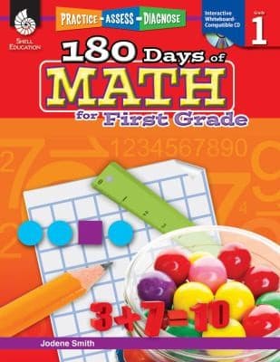 180 Days of Math for First Grade: Practice,
