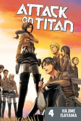 Attack on Titan 4 (Hajime Isayama, Paperback,