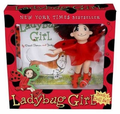 Ladybug Girl Book & Doll Set (David Soman,