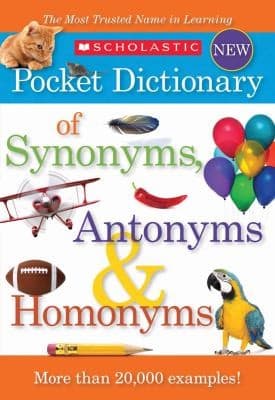 Scholastic Pocket Dictionary of Synonyms,