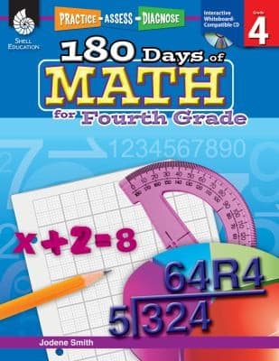 180 Days of Math for Fourth Grade: Practice,