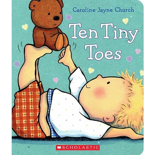 Ten Tiny Toes (Church Caroline Jayne, Board Book,